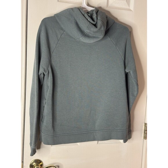 Women’s Size SMALL- Nike Rally Funnel Neck Pullover Hoodie Green - Picture 2 of 7